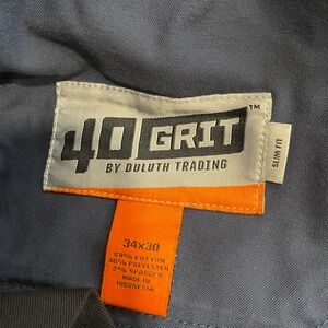 Duluth Trading Co Blue Cargo Pants Durable and Versatile